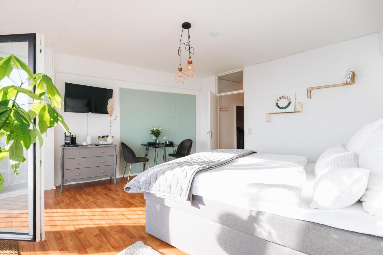 Great City View I 26 Floor I Netflix And Boxspringbed Augsburg Bagian luar foto