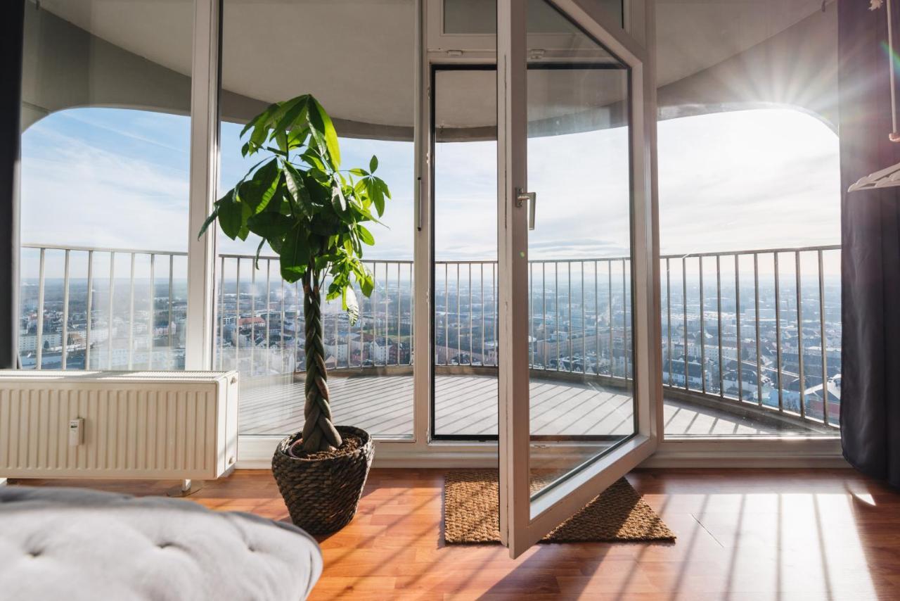 Great City View I 26 Floor I Netflix And Boxspringbed Augsburg Bagian luar foto